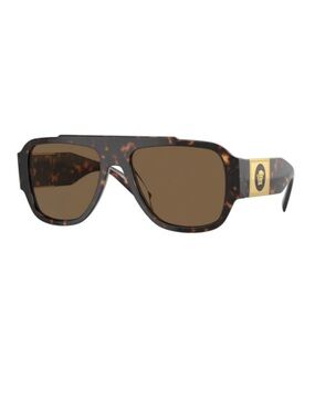 Versace Tortoiseshell Frame with Brown Lenses Men’s Sunglasses